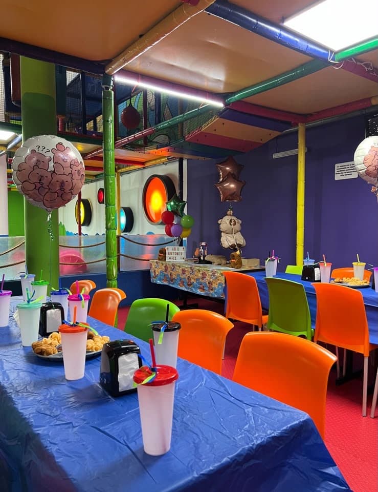 Mesas del área de eventos